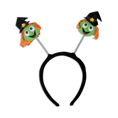 halloween character bouncy funny witch bopper headband costume accessory