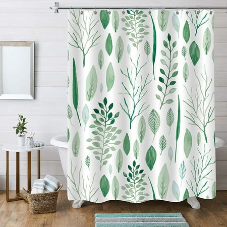 Joyweiall Around Shower Curtain Liner, Circle Shower Curtain Liner