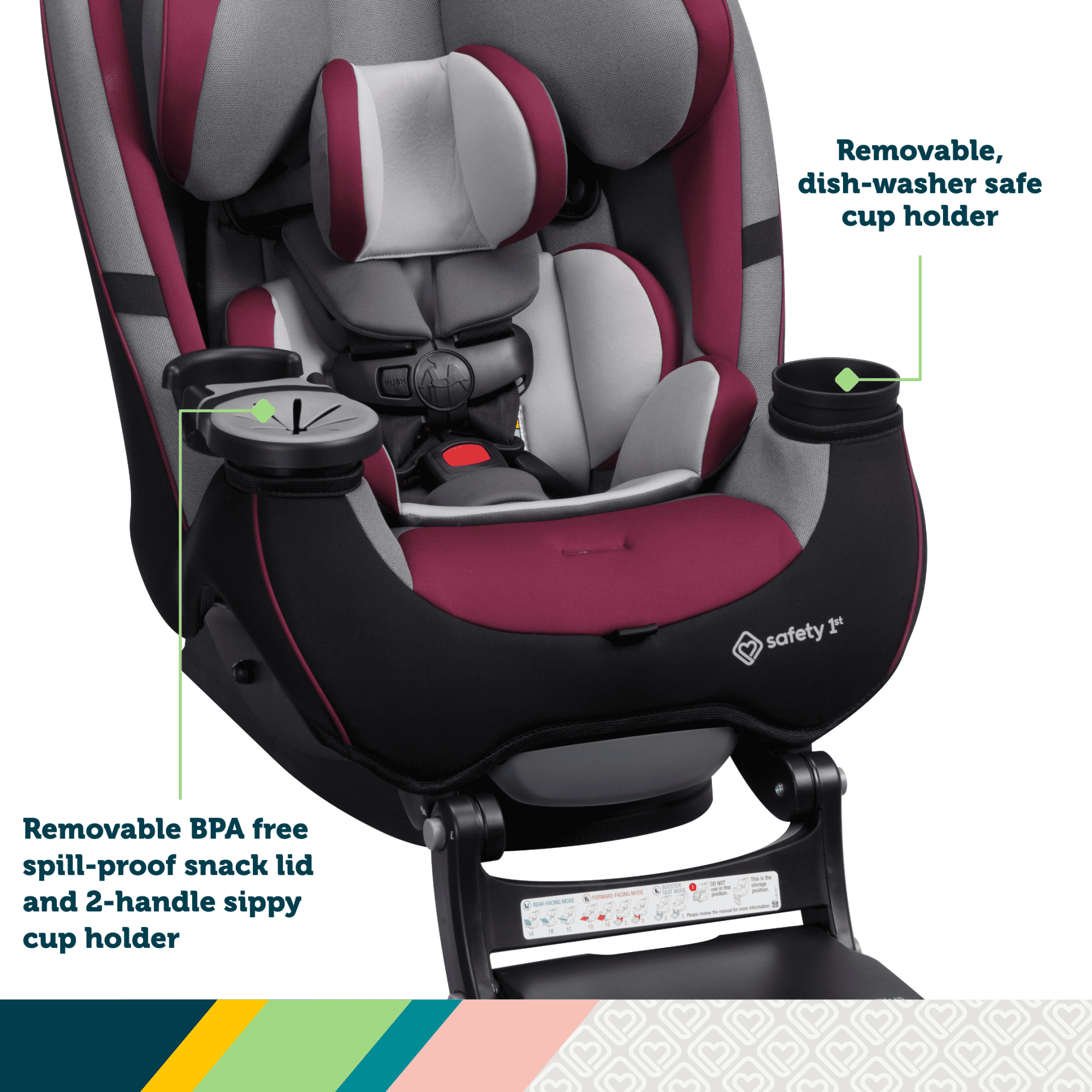 Safety 1st Grow and Go Extend ‘n Ride LX All-in-One Convertible Car Seat