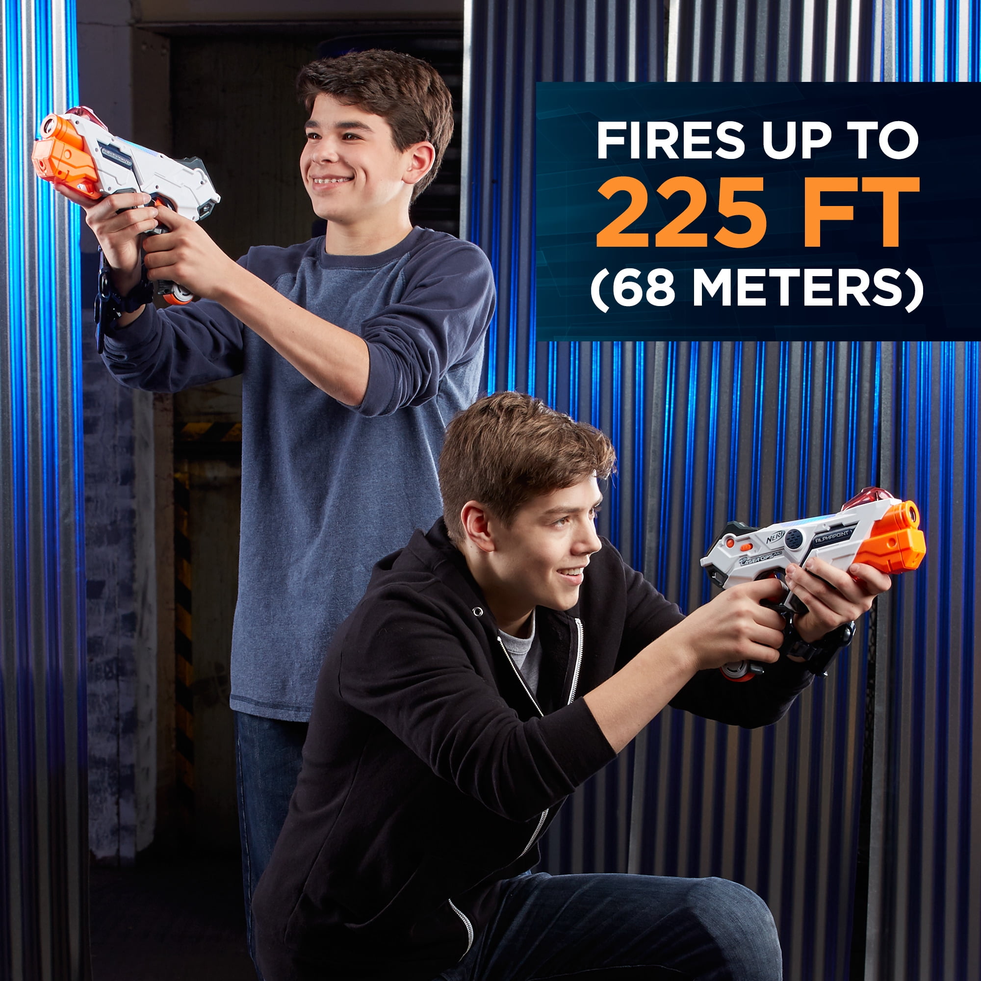 pistolas nerf laser ops alphapoint two pack