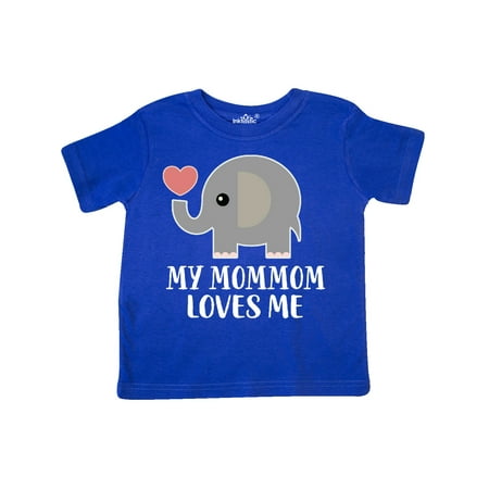 

Inktastic Mommom Loves Me Grandchild Gift Gift Toddler Boy or Toddler Girl T-Shirt