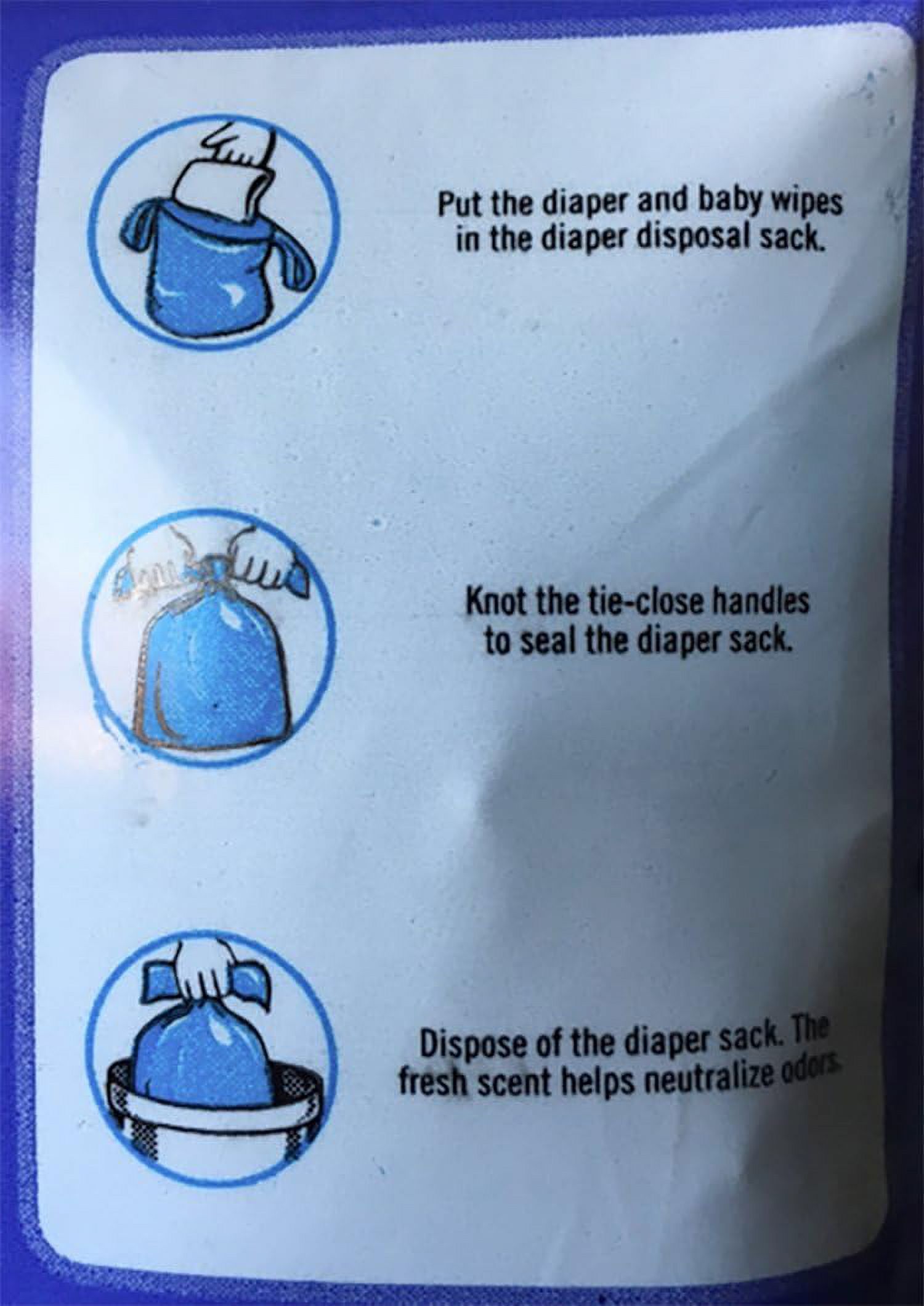Baby Disposable Diaper Sacks, 200 Count, Packaging may vary