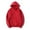 Red, variant on VSSSJ Mens Hoodies Relaxed Fit Solid Color Casual Hooded Sweatshirts Long Sleeve Drawstring Comfy Basic Versatile Pullover with Pocket Red L