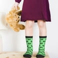 thumbnail image 5 of Fuzoiu alien cartoons Print Kids Socks For Boys Girls,Grip Crew Socks with Non Slip,Lightweight Stretch Crew Socks,Toddlers Crew Boot Socks, 5 of 5