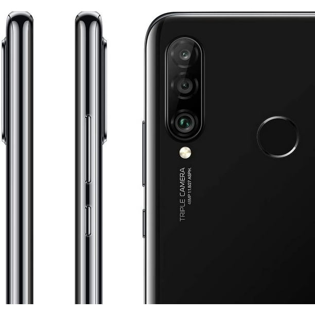 Huawei P30 Lite (128GB + 4GB RAM) 6.15Display, AI Triple Camera, 32MP  Selfie, Dual SIM Global 4G LTE GSM Factory Unlocked MAR-LX3A -  International Version (Midnight Black) Open Box 