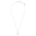 thumbnail image 2 of Collar con colgante Swarovski Creativity Circular White para mujer, 2 of 5
