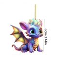 thumbnail image 3 of Christmas Decorations Outdoor Hwkond Dragon Series Pendant Gift Pendant Acrylic Christmas And Halloween Decoration Christmas Tree Pendant Up To 30% Off, 3 of 3