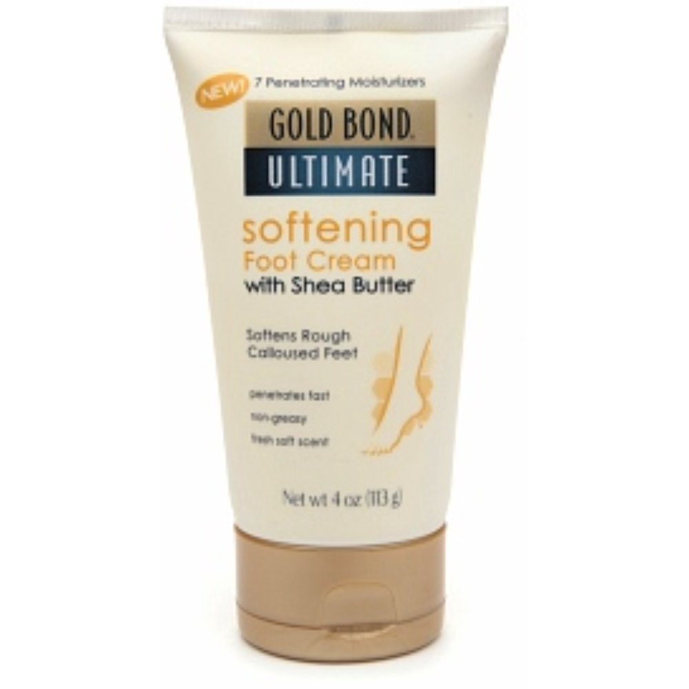 Gold Bond Ultimate Softening Foot Cream 4 oz (Pack of 3)