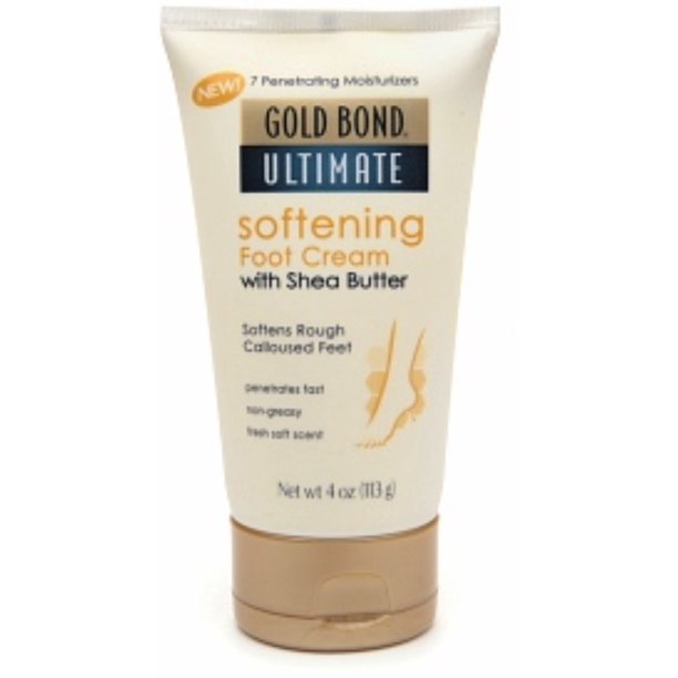Gold Bond Ultimate Softening Foot Cream 4 oz (Pack of 3)