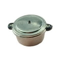 thumbnail image 4 of DOLITY 4X Miniature Soup Pot 1/6 1/12 Dollhouse Soup Pot for Dining Room Kitchen Decor, 4 of 7