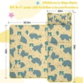 thumbnail image 5 of Border Collie Toddler Nap Mats for Kids Preschool,Sleeping Mat Bag or Kids,Toddler Sleeping Bag,Toddler Nap Mat or Daycare, 5 of 6