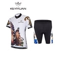 thumbnail image 1 of KEYIYUAN-ropa de Ciclismo de alta calidad para niños y niñas, conjunto de Jersey de manga corta para montar en bicicleta de montaña qiuyongming unisex, 1 of 2