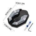 thumbnail image 3 of EQWLJWE Household Essentials Tools Home Improvement,Suitable for Motorcycle Modification Adding A Larger Saddle To Side Support Antis-Slipss Footrest, 3 of 5