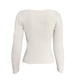 thumbnail image 4 of Suéter de cuello en V para mujer, sudadera informal de manga larga con cuello en V, blusa de punto sólido, suéter para mujer, 4 of 8
