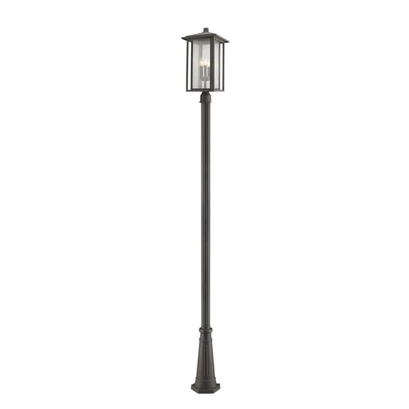 3 Light Outdoor Post Mounted Fixture - 554PHXLR-519P-ORB