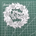 thumbnail image 4 of JUNTEX Merry Christmas Wreaths Metal Cutting Dies Stencil DIY Scrapbooking Album Paper, 4 of 9