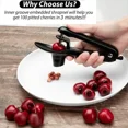 thumbnail image 2 of Cherry Pitter Tool Stainless Steel Corer Handheld Push Design With Lock For Jam, 2 of 6