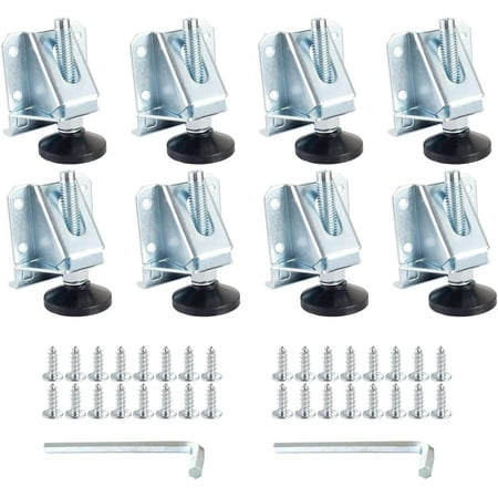 

POWERTEC 71136-P4 Heavy Duty Leveler Legs w/ Lock Nuts 16 PK