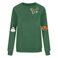 thumbnail image 4 of Txenfivo Spooky Season Sweatshirts Halloween Ghost Sweatshirt Women, Halloween Fall Graphic Crewneck Tops Casual Sweater, 4 of 5