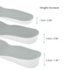 thumbnail image 2 of Ofertas Únicas 1 Par de Plantillas para Aumentar Altura 0.98" Se Ajustan a Talla de Zapato 41/42 Blanco Gris, 2 of 6