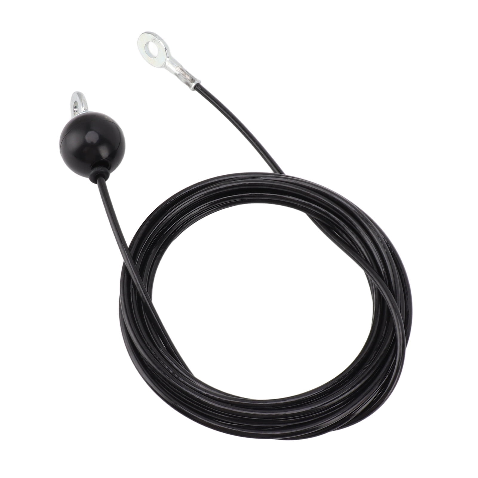 M Buder Heavy Duty Fitness Pulley Cable Replacement Black Steel Wire Rope for Home Gym Equipment Exercise Machine Attachment Strength Training 13.1 ft / 4m Length