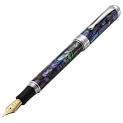 Xezo Xezo Maestro® Paua Abalone Sea Shell Fountain Pen (Extra Fine Nib)