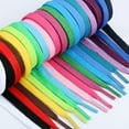 thumbnail image 5 of 2 Pair Flat Shoe Laces for Sneakers, 29 Colors Shoelaces for Sneakers, Athletic Shoelaces in 6 Different Lengths, pink, 47" / 120cm, 5 of 6