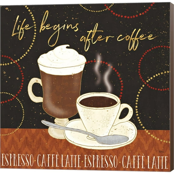 Fresh Coffee II by Veronique Charron, Canvas Wall Art