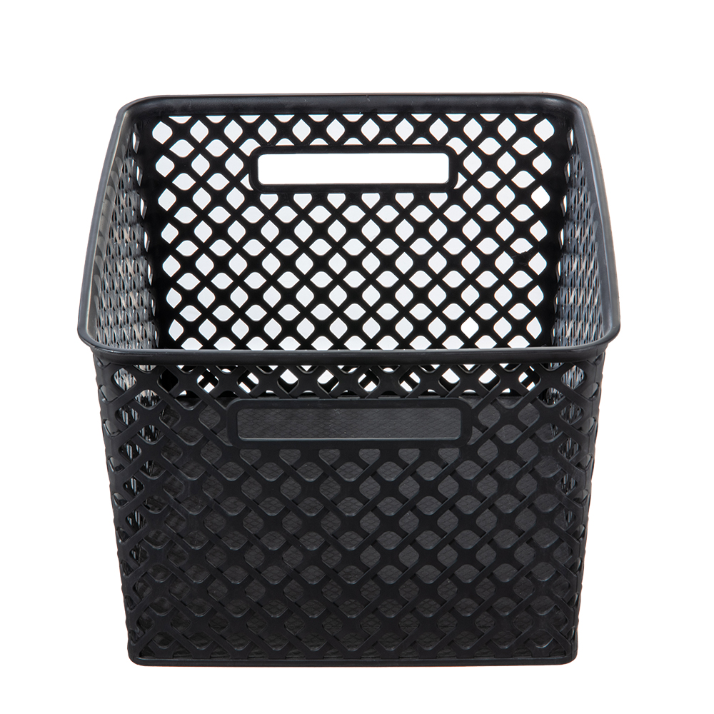 Mainstays Large Black Decorative Storage Basket - image 3 of 6