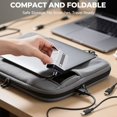thumbnail image 4 of Oliegs Heated Blanket 2 In 1 Fast Charger 120w Upgraded Retractable Scalable Super Fast Charger Module Functional Foldable Charging Adapter Wall Plug For Phone Tablet Laptops Chocolate, 4 of 4
