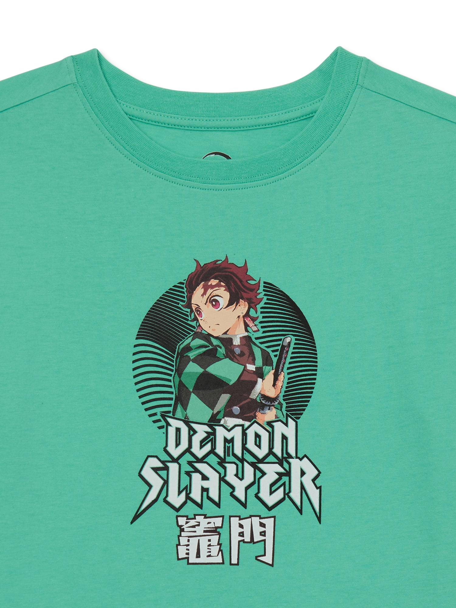 Demon Slayer Boys Graphic Tee with Short Sleeves, Size 4-18