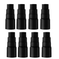 thumbnail image 1 of Universal Vacuum Cleaner Power Tool Adaptor, 8 PCS Vacuum Reducer Hose for Dust Extraction Vacuum Cleaner,8 x Vacuum Cleaner Hose Adapter,Black, 1 of 9