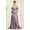VICTORIAN LILAC, variant on May Queen MQ2056 Juniors Womens High Slit Ruched Taffeta Gala Gown