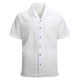 thumbnail image 3 of Mens Casual Manga Corta Botón Abajo Camisas de Color Sólido Suelto Playa Superior Cuello Turndown Blusa de Moda de Verano, 3 of 5