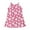 Hot Pink, variant on Girl's Beach Swim Cover Up Summer Sleeveless Tank Dresses Beautiful Cute Cozy Girl's Dress 4-5 Years