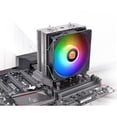 thumbnail image 5 of Thermaltake UX210 ARGB Sync Intel/AMD CPU Cooler, Support MB RGB LED 5V sync, U-Shape Copper Heatpipes, 120mm 10 LED PWM Fan (CL-P079-CA12SW-A), 5 of 7