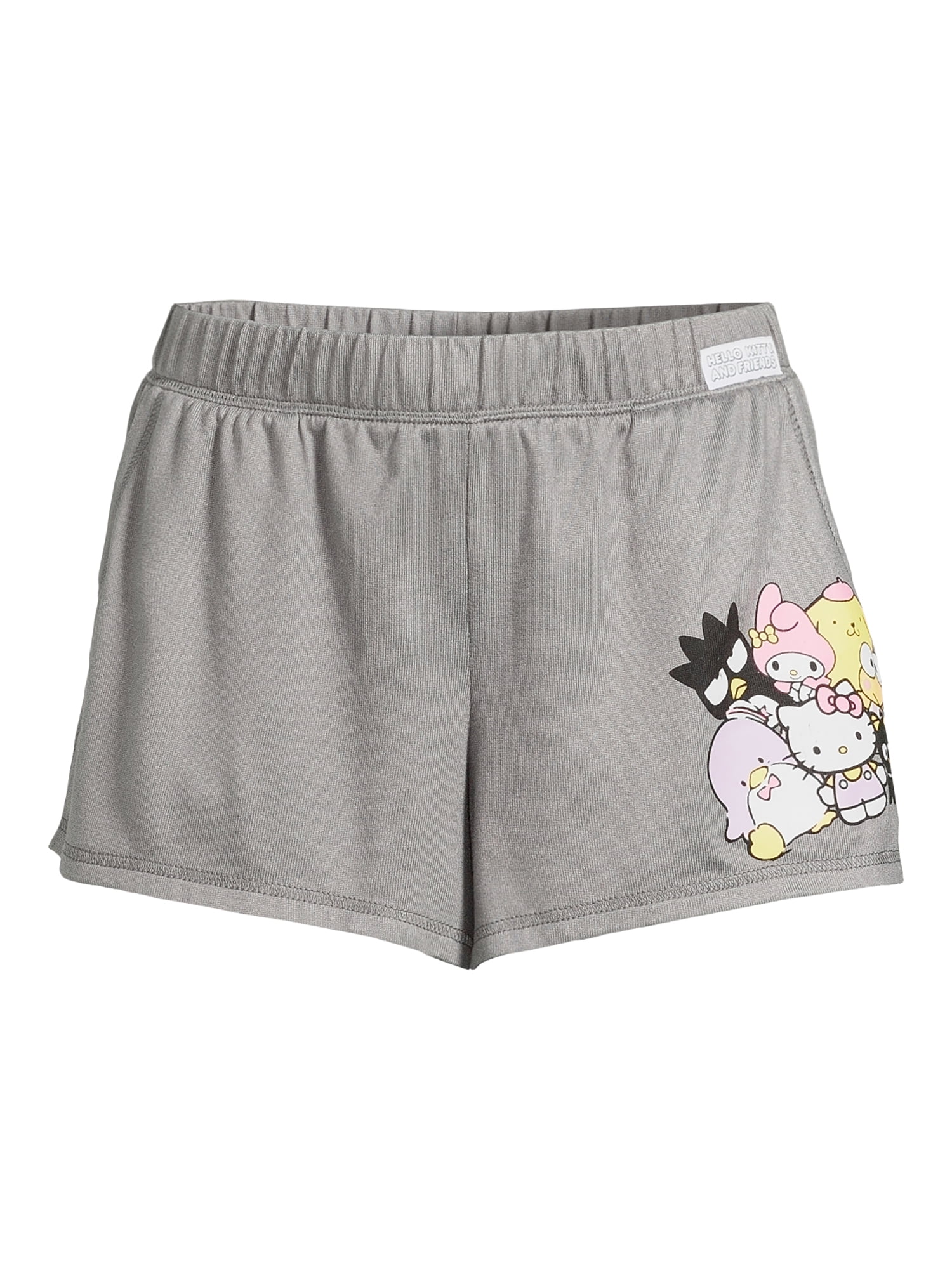 Hello Kitty Women’s Graphic Sleep Shorts, Sizes XS-3X