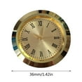 Clock Quartz Movement Round Clocks Head Insert Classic Clock Craft ...