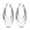 No.11, variant on NARMO 925 Sterling Silver Shining Three Circles Hoop Earrings 5A Zircon for Women Jewelry Making