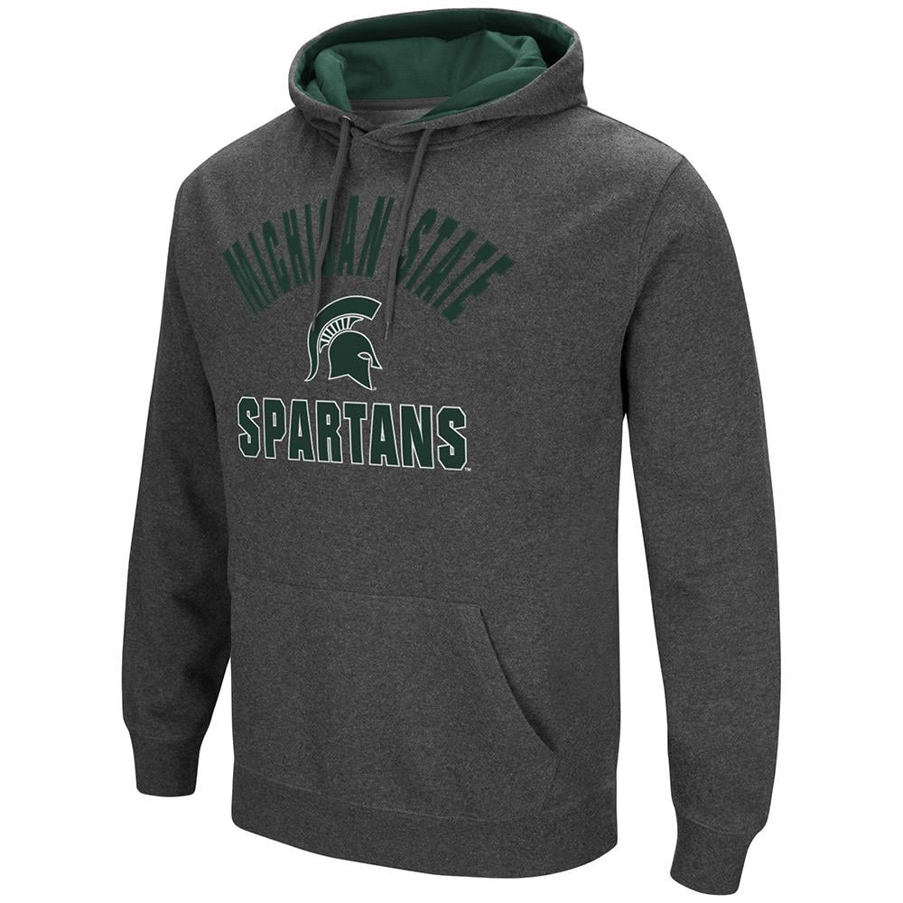 Mens NCAA Michigan State Spartans Pull-over Hoodie by Colosseum