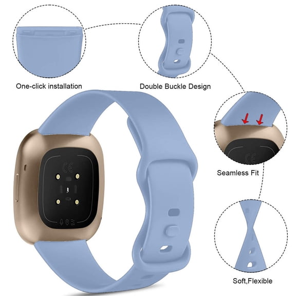 Oliegs Couverture Chauffante en Silicone de Qualité Supérieure, Sport, Résistante à la Sueur, Bracelet de Montre Uni avec Réglage Pratique et Grand Compatibilité, Compatible avec Montre Intelligente, Chocolat