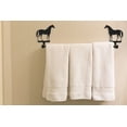 thumbnail image 2 of Home Bathroom Accessories Black Horse - Towel Bar Large, 2 of 2