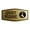 Brushed Gold, variant on Signs ByLITA Fancy Quiet Please Sign (Black) - Large