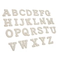 thumbnail image 4 of Iron On Patches, Hat Patches 26Pcs Shiny Rhinestone Elegant Letters Style  For Jacket, 4 of 8