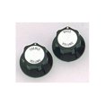 thumbnail image 2 of 2 Treble/Bass Vol. Knob Black w/Silver for Rickenbacker Allparts PK-3248-023, 2 of 2