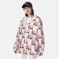 thumbnail image 3 of Daiia Mothers Day UPF 50+ Sun Protection Hoodie Jacket Lightweight Long Sleeve Sun Shirt for Women Men with Pocket Hiking Outdoor-3X-Large, 3 of 7
