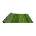 thumbnail image 2 of Ahgly Company Indoor Rectangle Abstract Green Modern Area Rugs, 5' x 7', 2 of 4