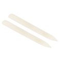 thumbnail image 1 of Unique Bargains 8' Bone Folder Creaser, 2 Pack Paper Creaser Straight Scoring Folding Creasing Origami Tool, White-1, 1 of 7