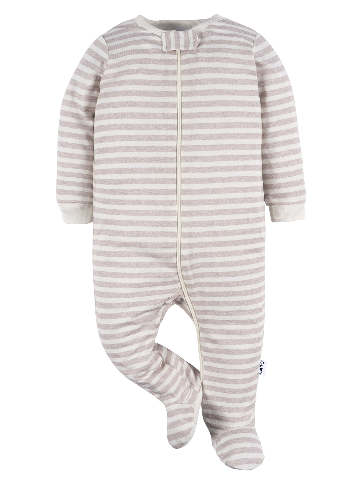 Gerber Gender Neutral Sleep ´N Play Footed Pajamas, 2-Pack, Sizes 0/3 Months - 12 Months