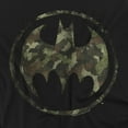 thumbnail image 2 of Batman T-Shirt Bats of Camo Unisex Graphic Tee For Men & Women, 2 of 7